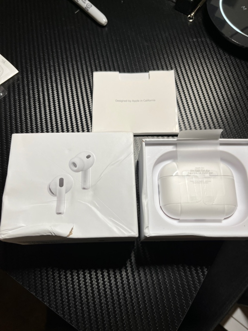 Apple AirPods Pro Wireless Earbuds in White with Charging Case